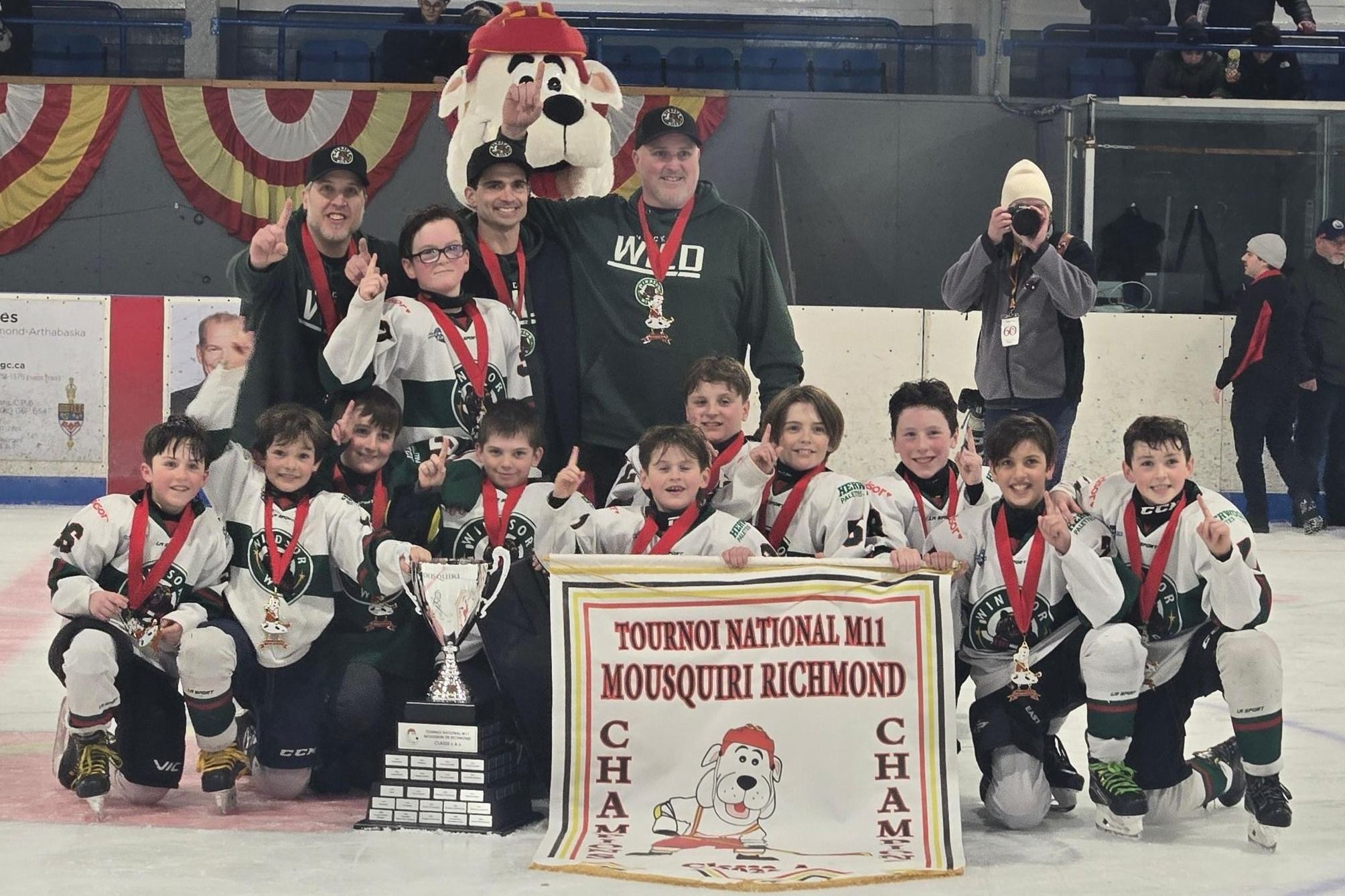 Tournoi M-11 Mousquiri : Le Wild de Richmond-Windsor remporte un deuxième titre d’affilée